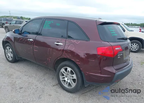 2008 Acura Mdx z USA, uszkodzony, nr VIN 2HNYD28258H503937